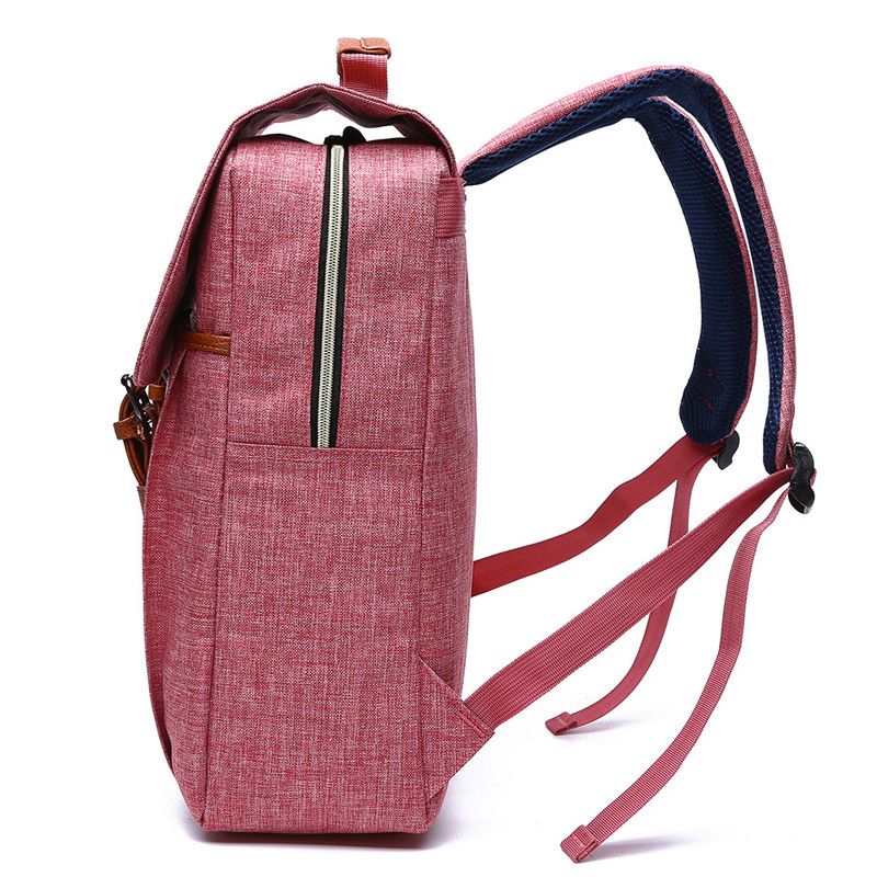 Preppy Style Casual Canvas Backpack Preppy Style Casual Canvas Backpack