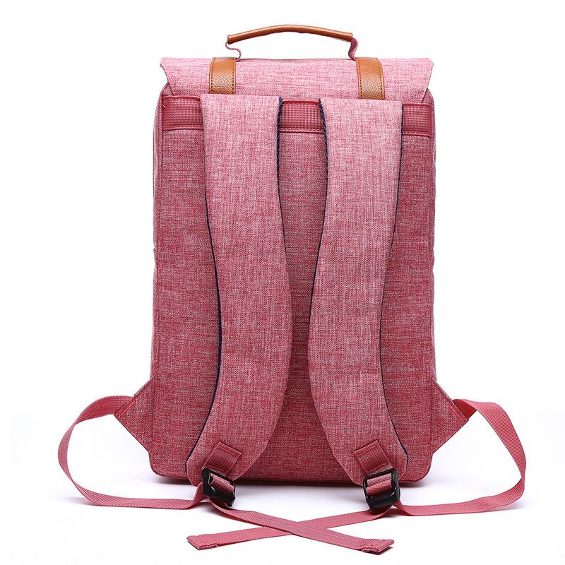 Preppy Style Casual Canvas Backpack Preppy Style Casual Canvas Backpack