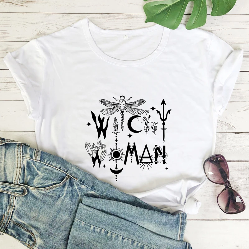 Women's Witchy Cotton T-Shirt