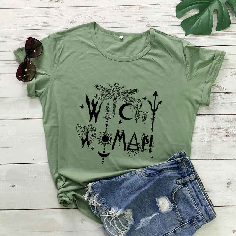 Women's Witchy Cotton T-Shirt