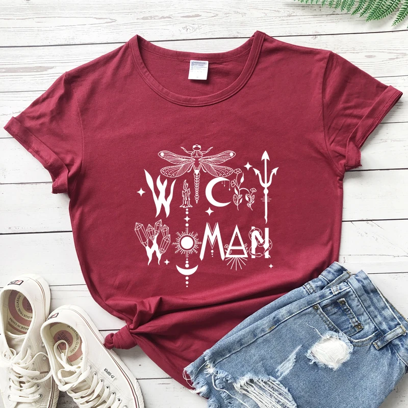 Women's Witchy Cotton T-Shirt