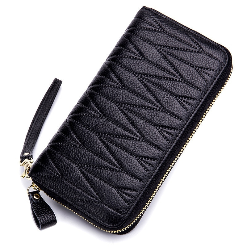 Women's Textured RFID Wallet - Image 4