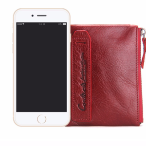 Stylish Compact Genuine Leather Women’s Wallet