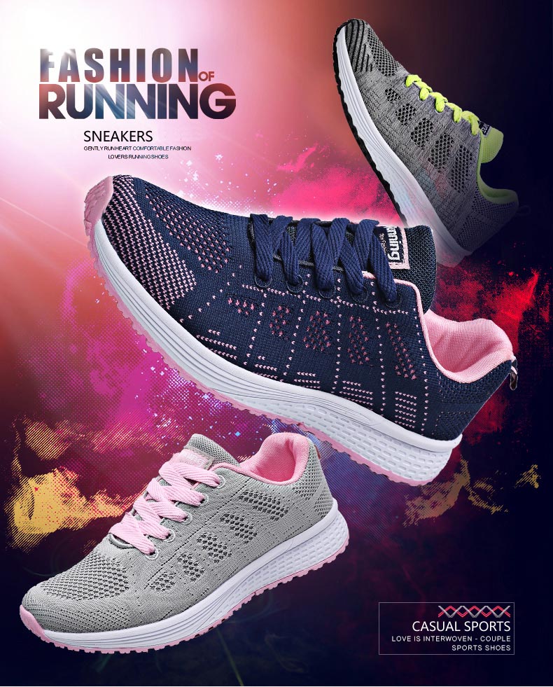 Casual Style Breathable Sneakers for Women Casual Style Breathable Sneakers for Women