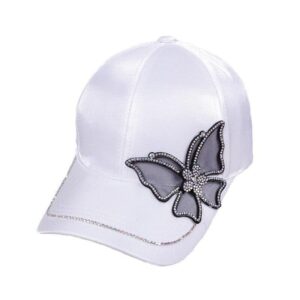 Women's Crystal Butterflie Baseball Cap