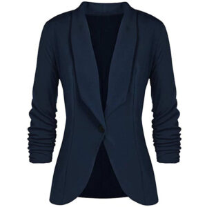 One-Buttoned Suit Jacket for Women