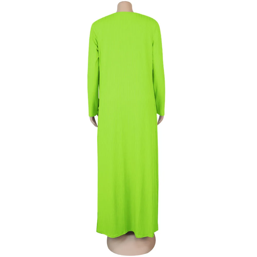 Women's Crop Top, Leggings and Long Cardigan Set Women's Crop Top, Leggings and Long Cardigan Set
