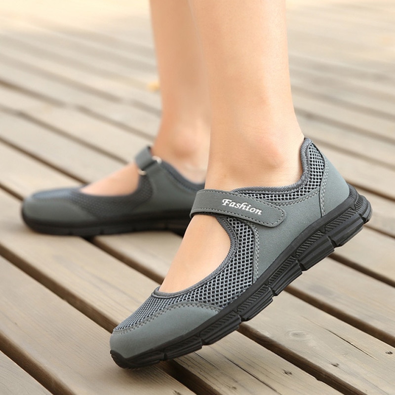 Women's Breathing Mesh Flats - Image 6