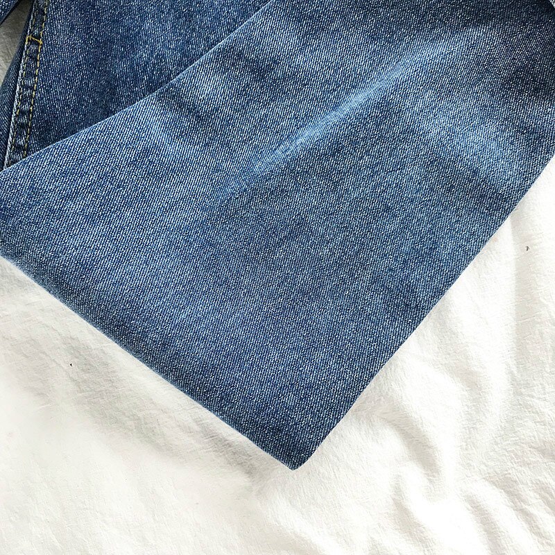 High Waisted Women's Jeans in Korean Style