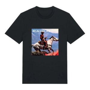 The Strokes Reality Awaits Cover Pattern T-shirt Retro Vintage Print T Shirts Men Fashion Casual Cotton Short Sleeve Tops Unisex