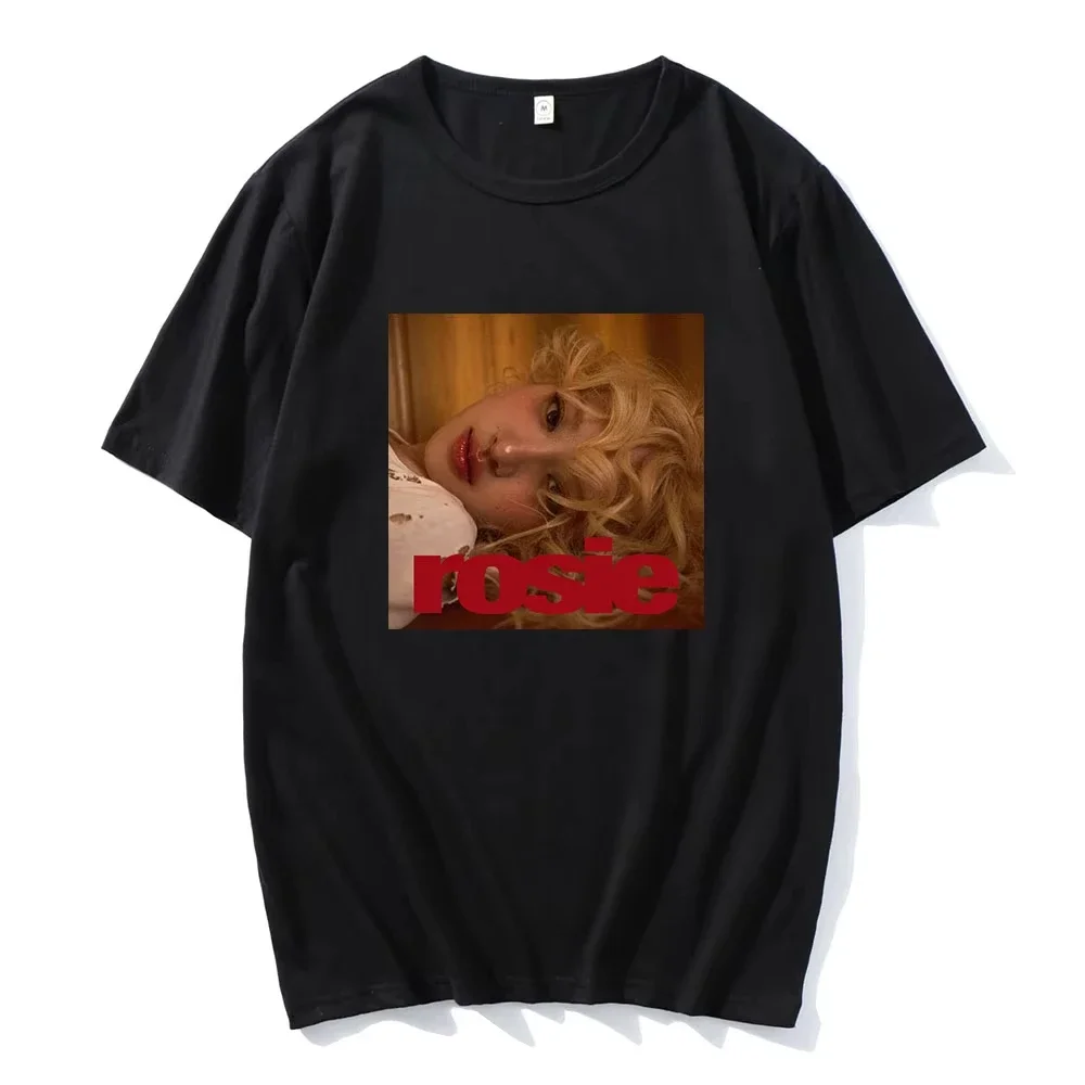 Rosé New Album Number One Girl Same T Shirt Men/women Clothing Harajuku Tops Y2k Unisex High Quality Tees Graphic Clothes - Image 5