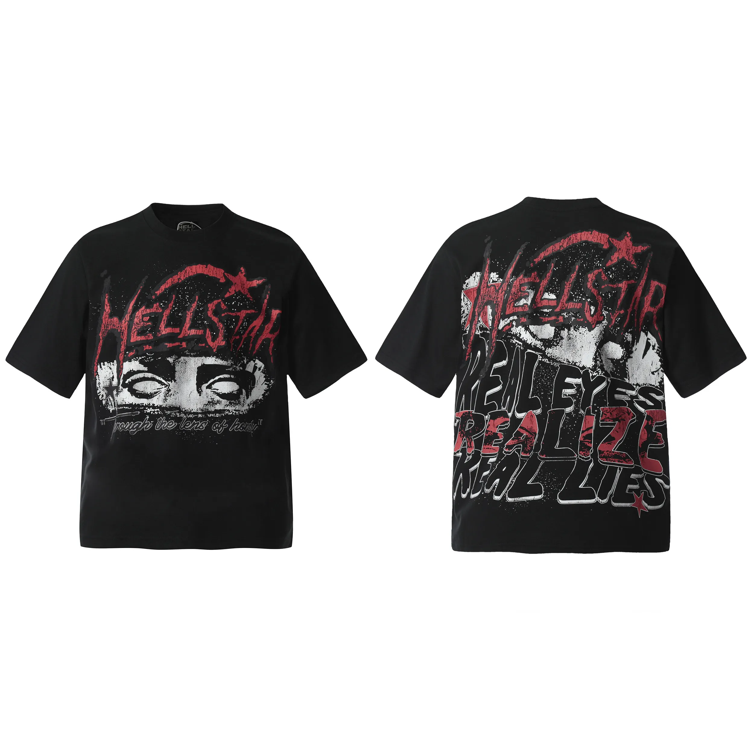 2026 New Hip Hop T-shirt Men Women Letter Print Short Sleeve Casual Streetwear Unisex Tops
