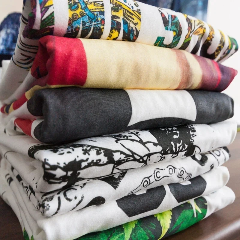 2026 New Hip Hop T-shirt Men Women Letter Print Short Sleeve Casual Streetwear Unisex Tops