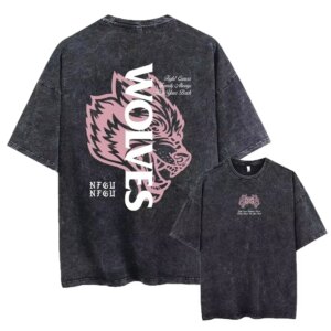 2025 Darc Wolves Sport Vintage Washed TShirts Gym Bodybuilding Unisex Clothing Summer Fitness TEE Workout Sport T-shirts