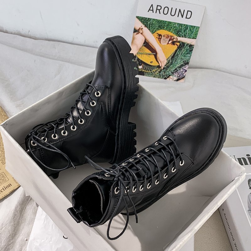 Women's Fashion Leather High Ankle Boots Women's Fashion Leather High Ankle Boots