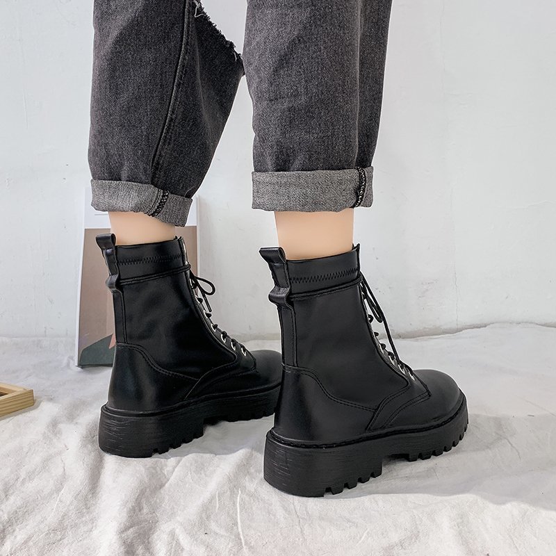 Women's Fashion Leather High Ankle Boots Women's Fashion Leather High Ankle Boots