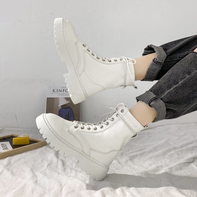 Women's Fashion Leather High Ankle Boots Women's Fashion Leather High Ankle Boots