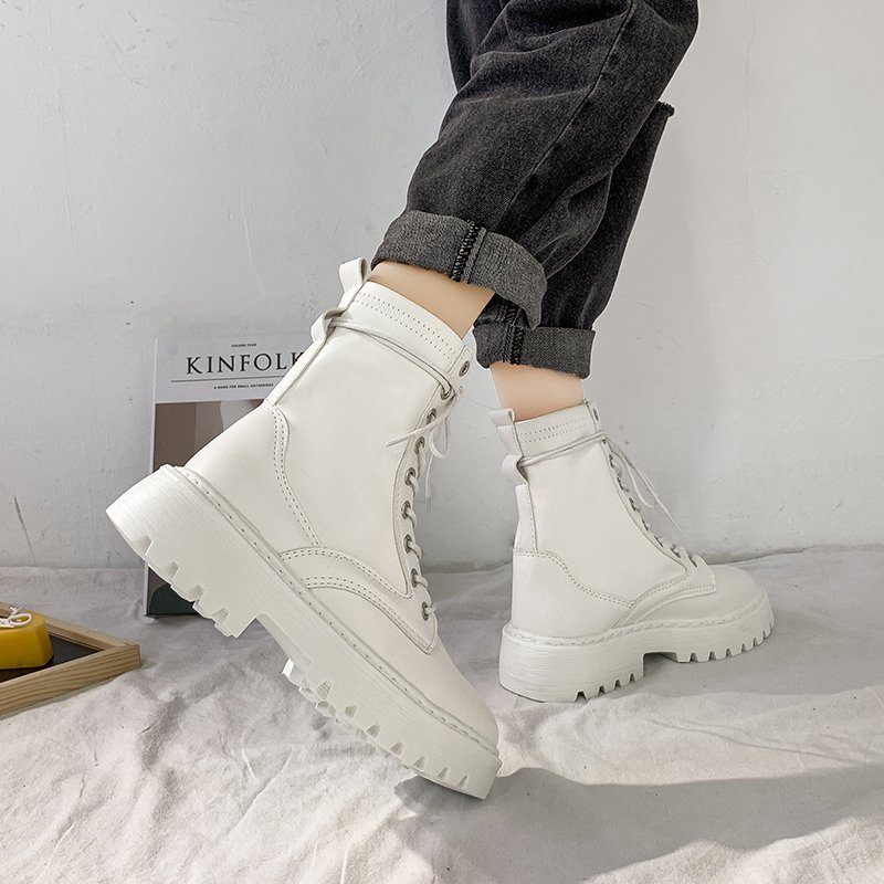Women's Fashion Leather High Ankle Boots Women's Fashion Leather High Ankle Boots