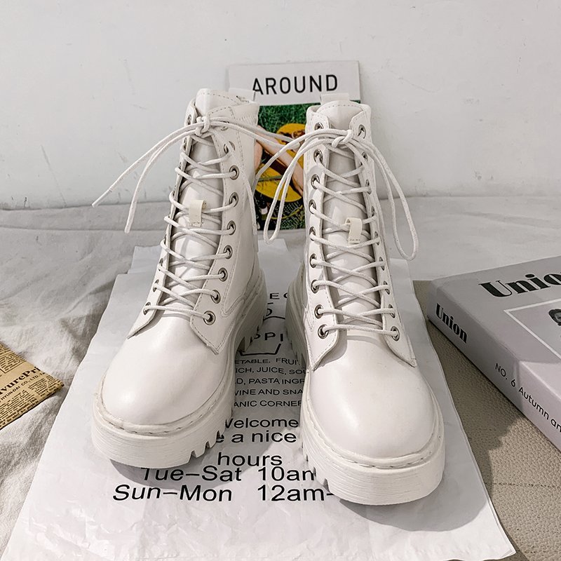 Women's Fashion Leather High Ankle Boots Women's Fashion Leather High Ankle Boots