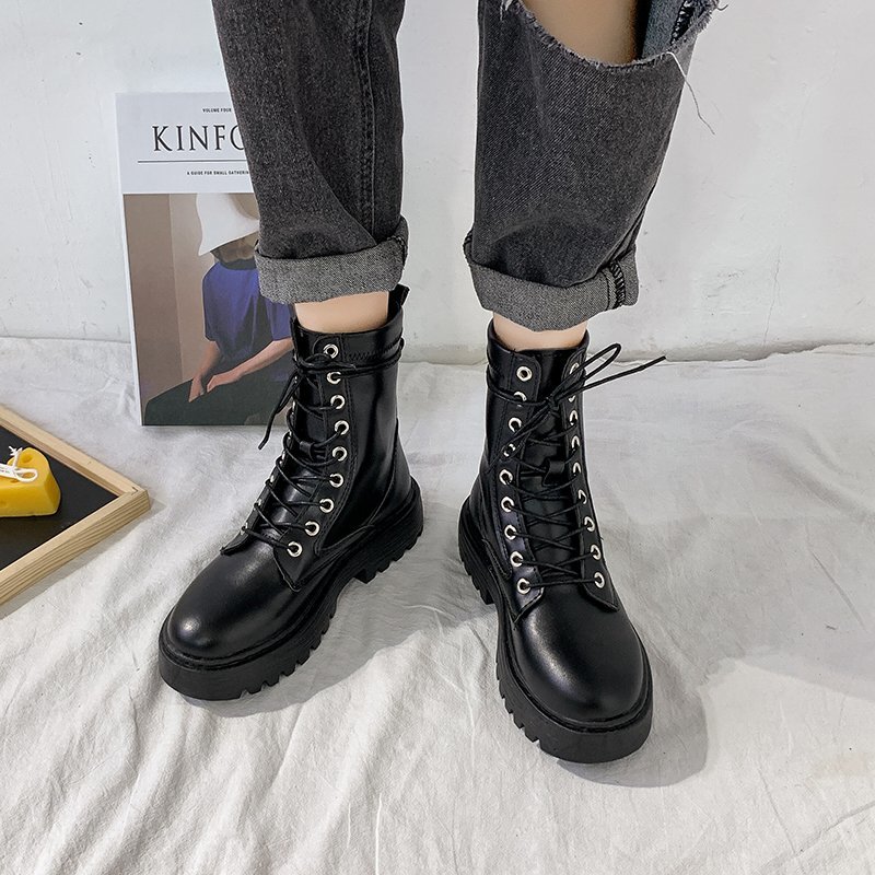 Women's Fashion Leather High Ankle Boots Women's Fashion Leather High Ankle Boots