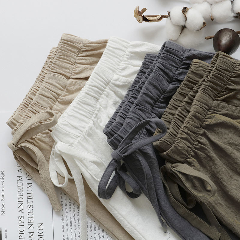 Women's Cotton Linen Shorts Women's Cotton Linen Shorts