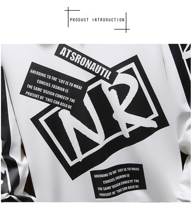Men's Graphic Style Hoodie