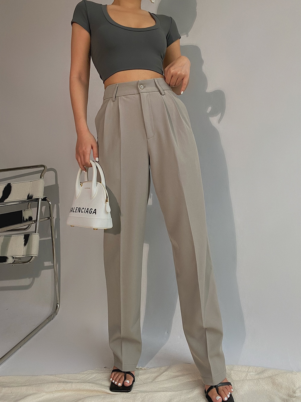 Women's Classy High Waist Pants - Image 2