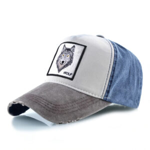 Unisex Baseball Cap in Animal Embroidery
