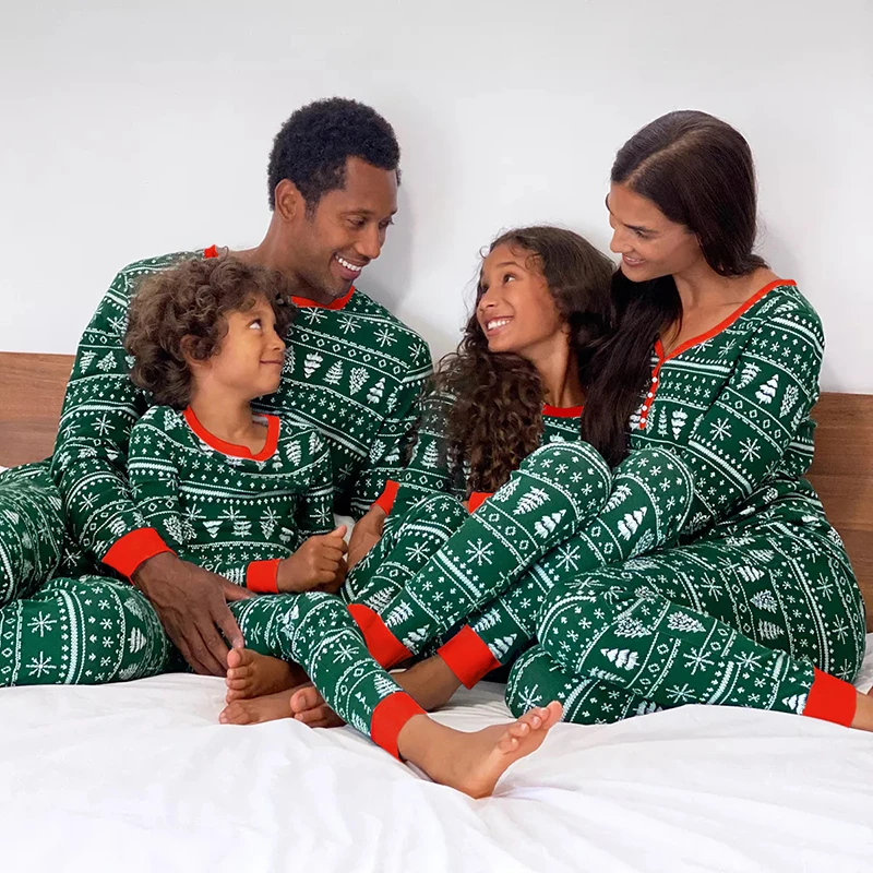 Christmas Family Pajamas Set Mom Daughter Dad Son Matching Outfits Cute All Over Print Homewear Boys Girls Pjs Xmas Look Pyjamas Christmas Family Pajamas Set Mom Daughter Dad Son Matching Outfits Cute All Over Print Homewear Boys Girls Pjs Xmas Look Pyjamas