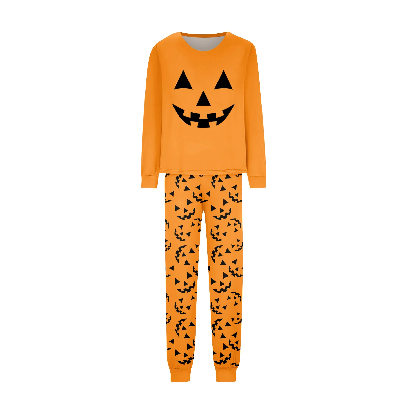Halloween Family Pyjamas Mom Daughter Dad Son Matching Clothes Cute Soft Elk Print Clothing Set Baby Dog Romper Pajama Halloween