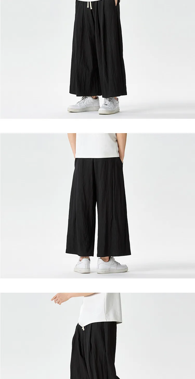 Wide Leg Pants Men Women Summer Thin Harajuku Oversized Loose Casual Trousers Unisex Style Solid Color Joggers Pants Streetwear Wide Leg Pants Men Women Summer Thin Harajuku Oversized Loose Casual Trousers Unisex Style Solid Color Joggers Pants Streetwear