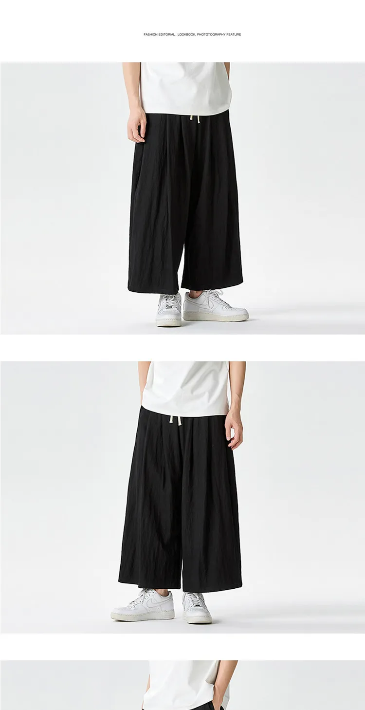 Wide Leg Pants Men Women Summer Thin Harajuku Oversized Loose Casual Trousers Unisex Style Solid Color Joggers Pants Streetwear Wide Leg Pants Men Women Summer Thin Harajuku Oversized Loose Casual Trousers Unisex Style Solid Color Joggers Pants Streetwear