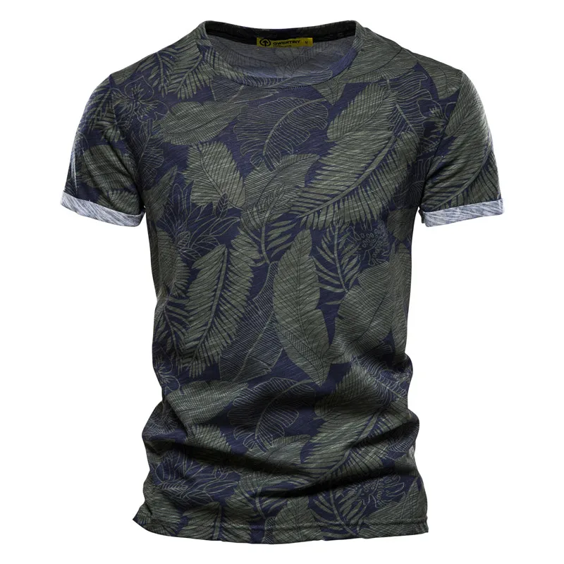 Men's Hawaii Style Cotton T-Shirt