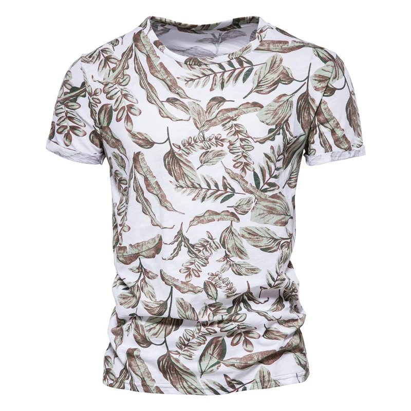 Men's Hawaii Style Cotton T-Shirt