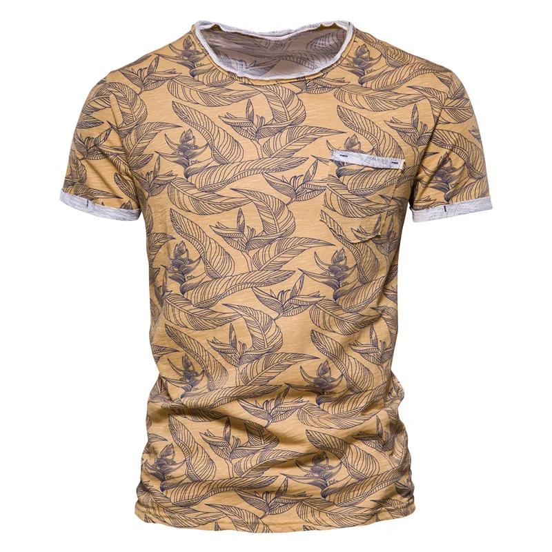 Men's Hawaii Style Cotton T-Shirt