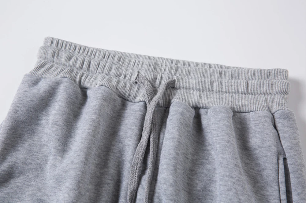 Plain Fleece Sports Pants Men Athletic Wear Baggy Sweatpants Unisex Sportswear Casual Trousers For Men Pantalon Deportivo Hombre