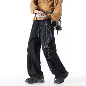 Unisex Windproof & Waterproof Outdoor Hiking Pants with Side Zipper Design