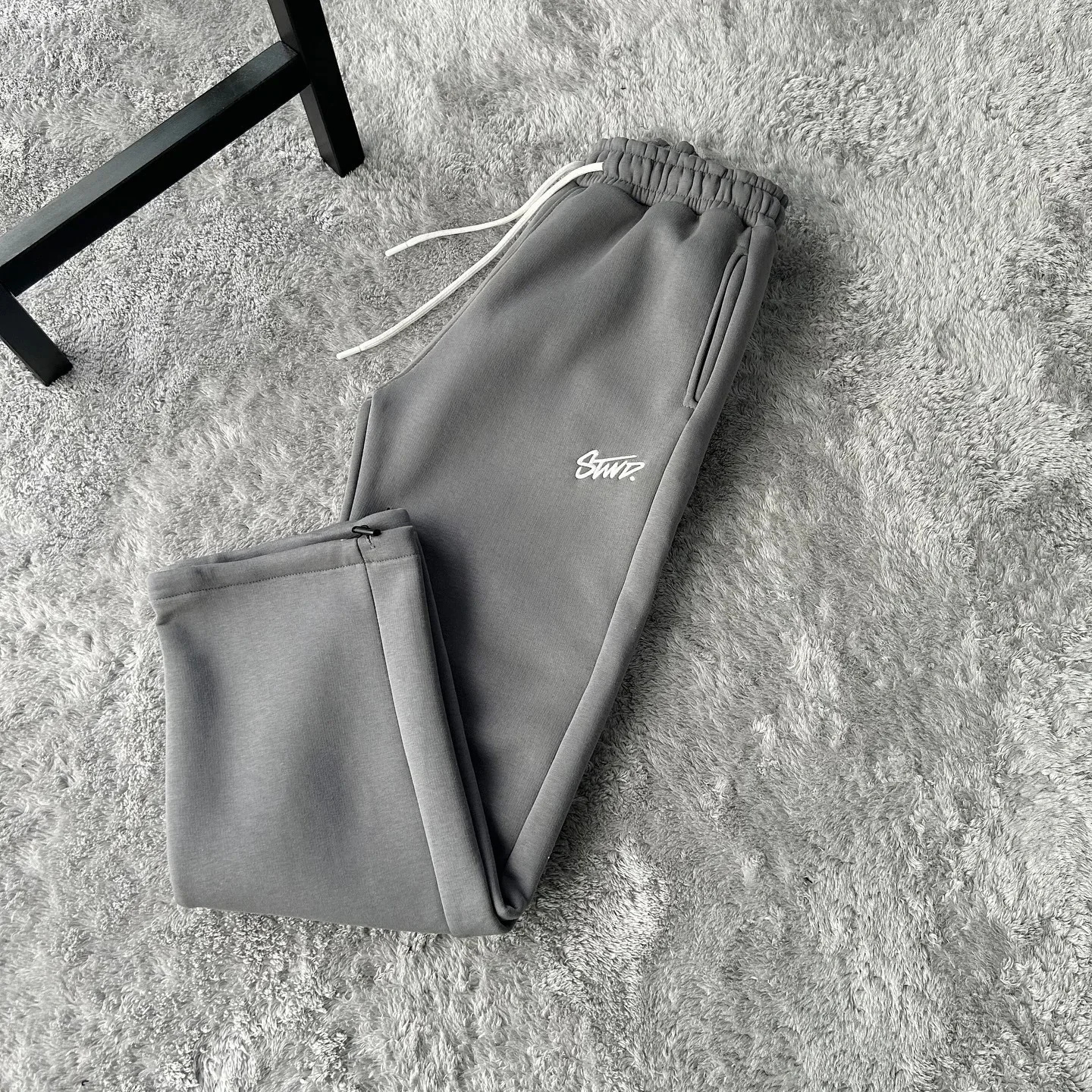 Foreign Trade Cross-Border European And American Spring New Retro Loose Straight-Leg Unisex Sweatpants Letter Casual High Street