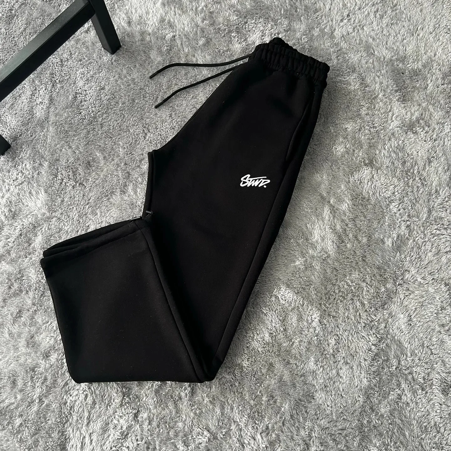 Foreign Trade Cross-Border European And American Spring New Retro Loose Straight-Leg Unisex Sweatpants Letter Casual High Street