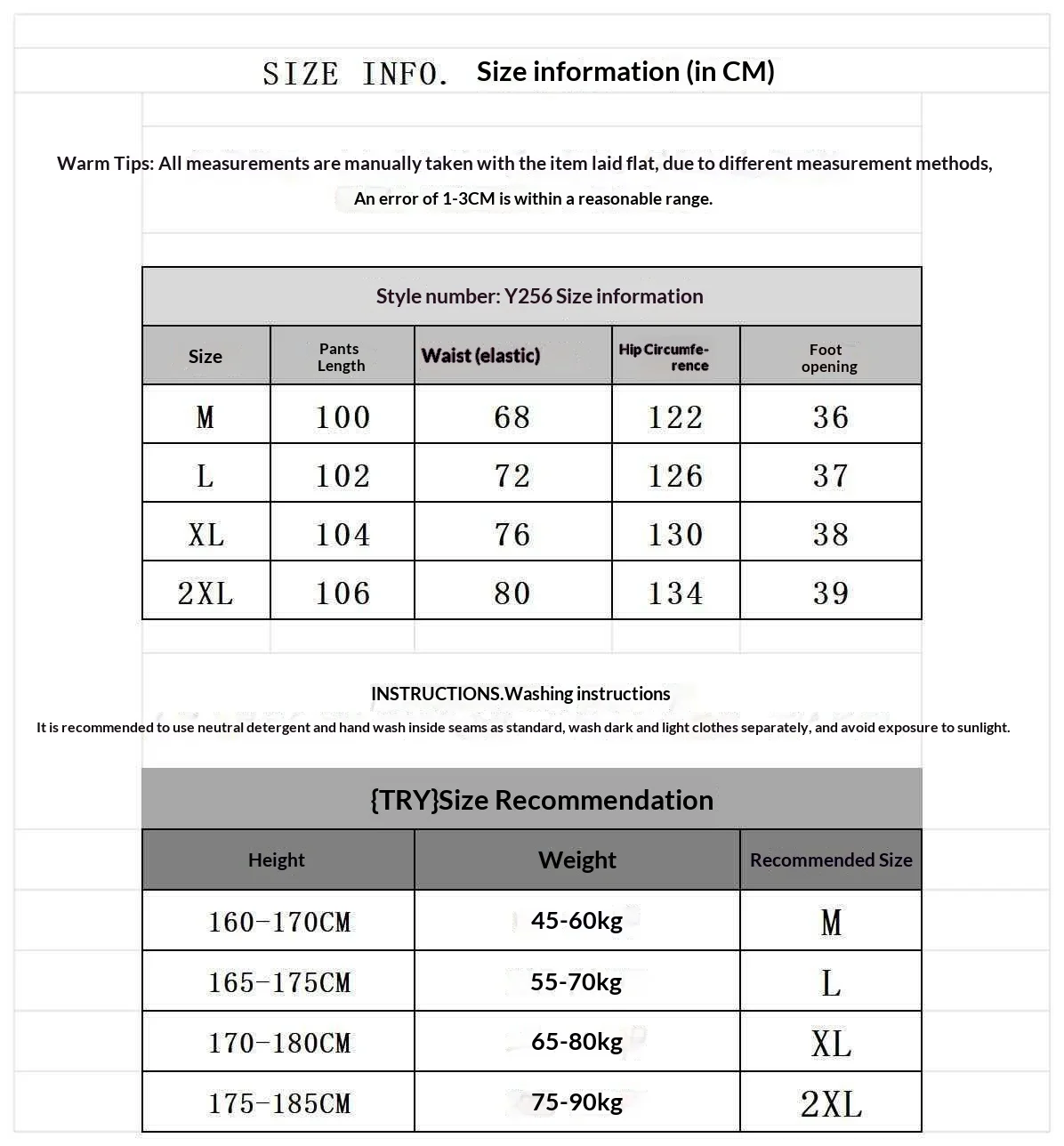 Unisex Parachute Pants Loose Wide Leg Waist Hem Lightweight Nylon Fabric Baggy Streetwear Trousers For Hiking Outdoor Daily