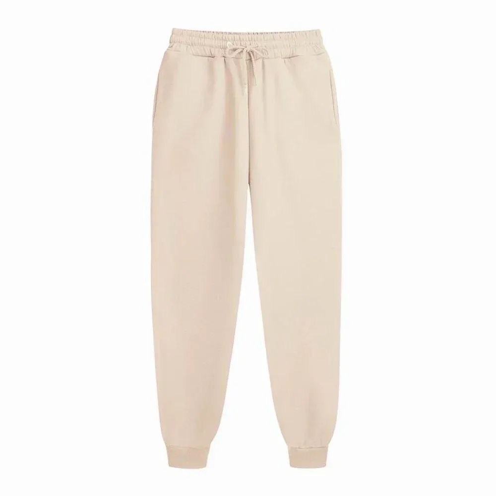 Men's Casual Sweatpants Fleece Sports Pants Unisex Fashion Solid Loose Trousers Streetwear Autumn Winter Jogging Fitness Pants Men's Casual Sweatpants Fleece Sports Pants Unisex Fashion Solid Loose Trousers Streetwear Autumn Winter Jogging Fitness Pants