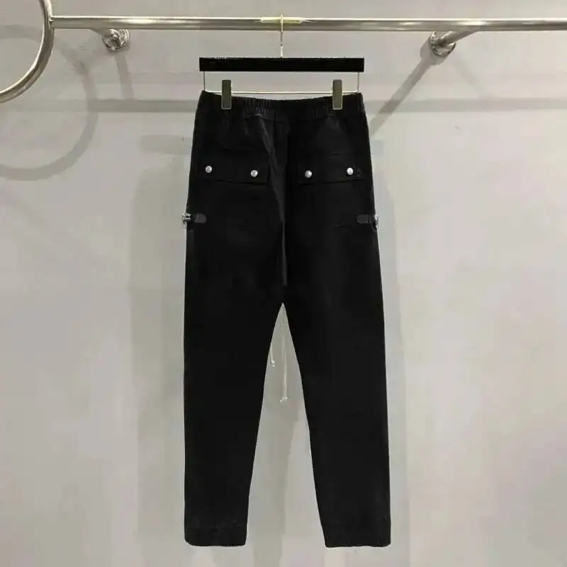 PFNW Men's Trousers Darkwear Heavy Multi-Zipper Side Pocket Biker Functional Slim Pencil Pants Unisex Causal Long Pants 28W5604 - Image 2