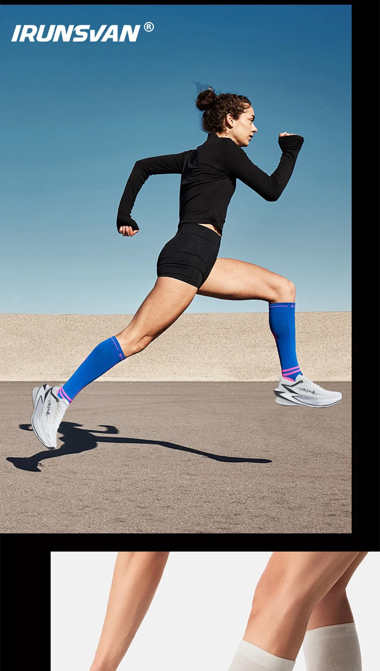 IRUNSVAN Carbon Plate Running Shoes with Cushioning and Rebound Suitable for Both Men and Women in Marathon Running 131