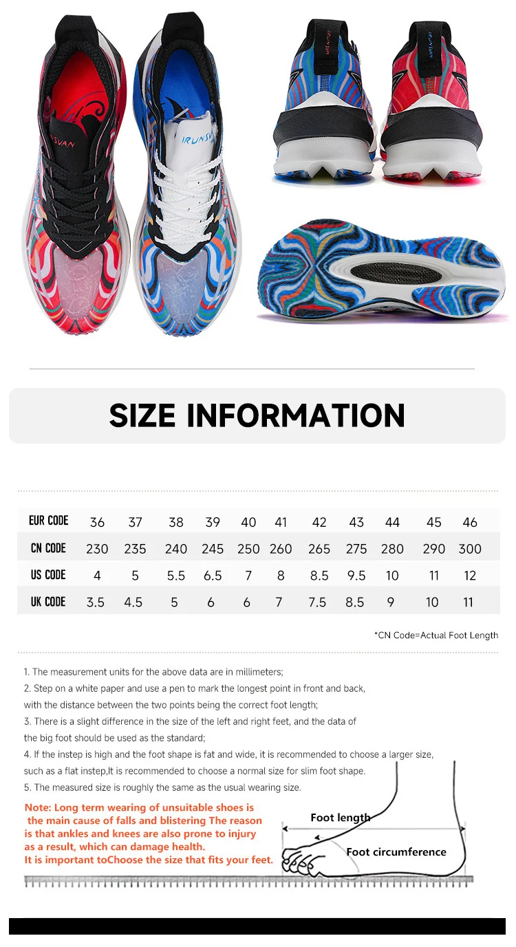 IRUNSVAN Carbon Plate Running Shoes with Cushioning and Rebound Suitable for Both Men and Women in Marathon Running 131