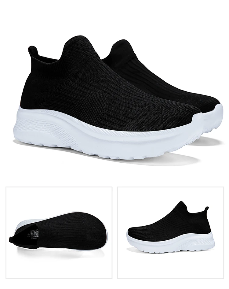 Couple's Wide-Toe Sneakers, Ultra-Light, Elastic, Height-Increasing, Breathable Mesh Casual Walking Slip-On Sock Shoes for Men and Women Couple's Wide-Toe Sneakers, Ultra-Light, Elastic, Height-Increasing, Breathable Mesh Casual Walking Slip-On Sock Shoes for Men and Women