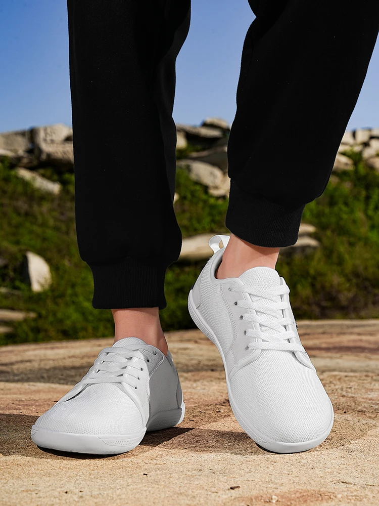 Unisex Wide Toe Barefoot Shoes for Men Women Outdoor Trail Running Minimalist Walking Shoes Lightweight and Breathable Unisex Wide Toe Barefoot Shoes for Men Women Outdoor Trail Running Minimalist Walking Shoes Lightweight and Breathable