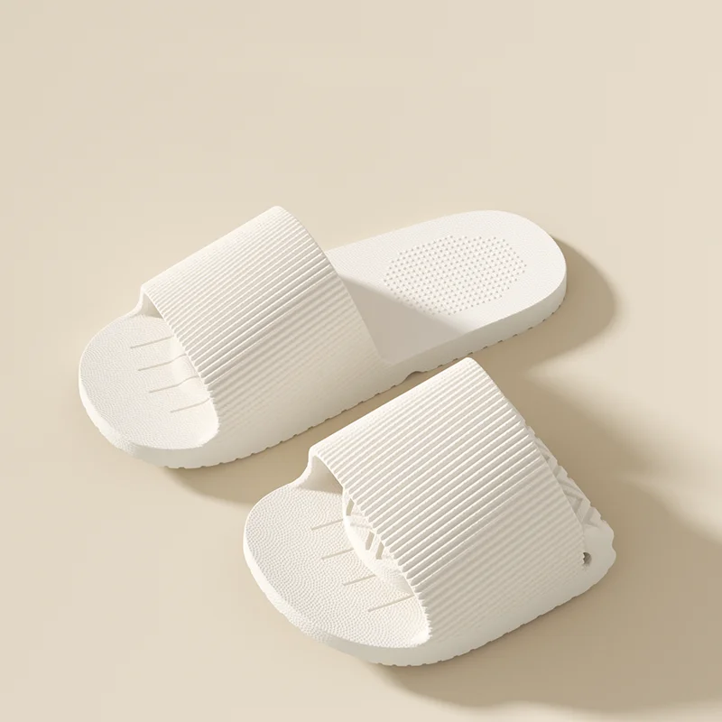 Soft Foldable Slippers for Women EVA Portable Travel Indoor Bathroom Massage Sandals Summer Unisex Non Slip Flat Home Shoes