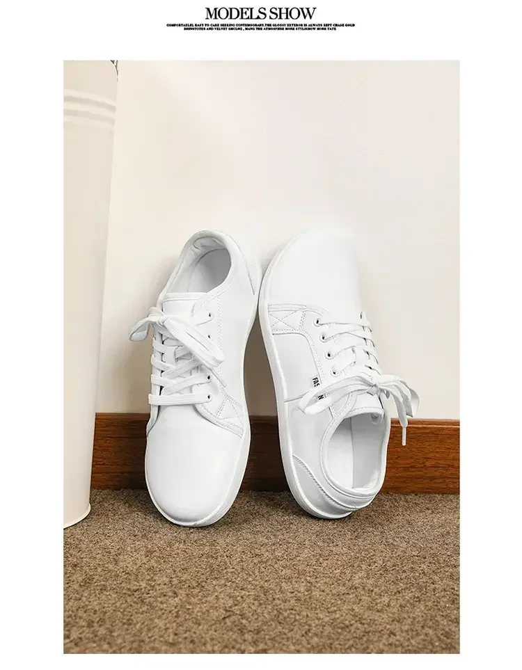 Mens Artificial Leather Wide Barefoot Shoes Unisex Plus Size Male Outdoor Minimalist Sneakers Women Zero Drop Casual Walking