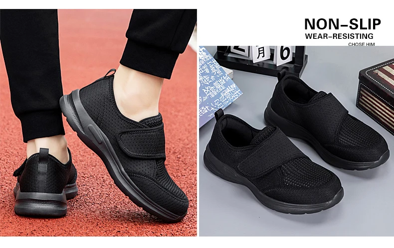 New Women Orthopedics Wide Feet Swollen Walking Casual Shoes Unisex Thumb Eversion Adjusting Soft Comfortable Diabetic Man Shoes