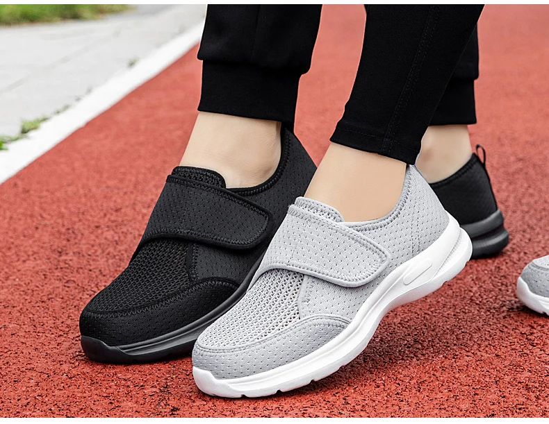 New Women Orthopedics Wide Feet Swollen Walking Casual Shoes Unisex Thumb Eversion Adjusting Soft Comfortable Diabetic Man Shoes